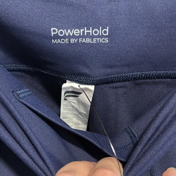 FABLETICS Navy Blue High-Waisted Legging Medium NWT - Picture 6 of 9